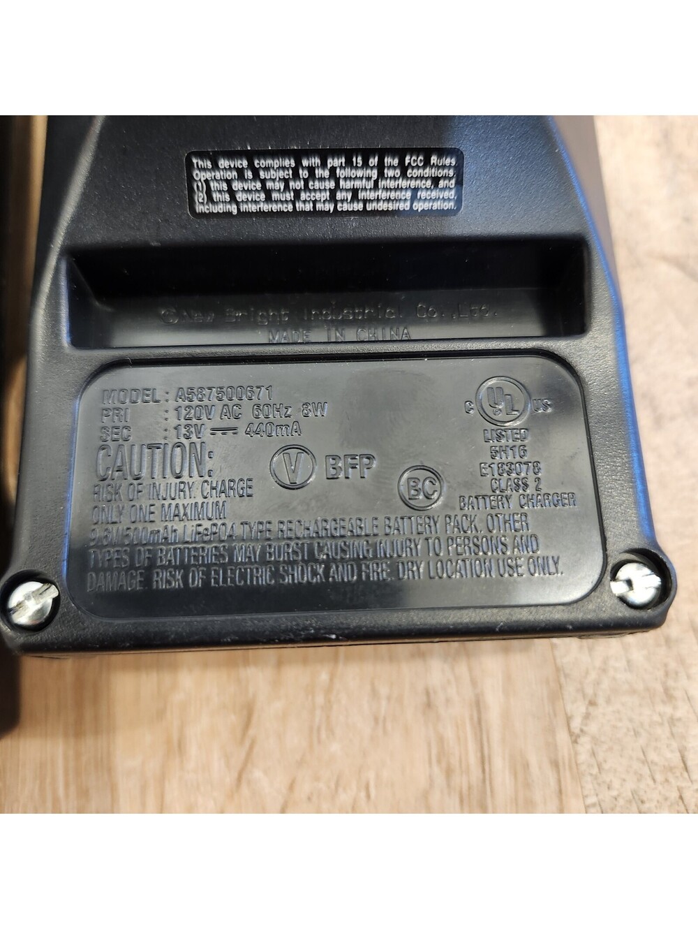 New Bright R/C Lithium-Ion Battery & Charger 6.4v 9.6v For Parts/Repair